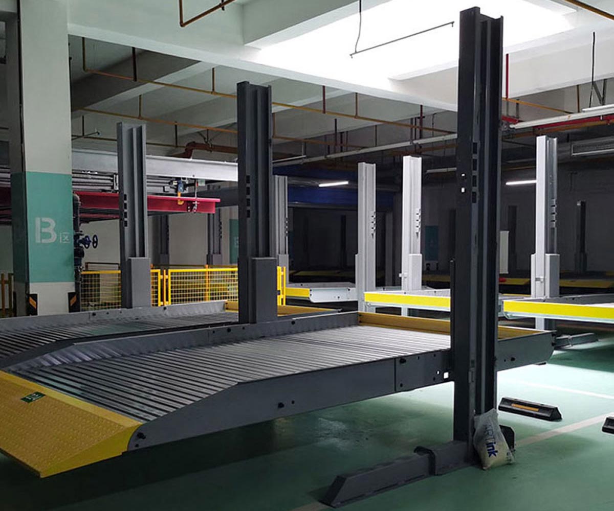 青川兩柱簡易升降類機械停車設備廠家