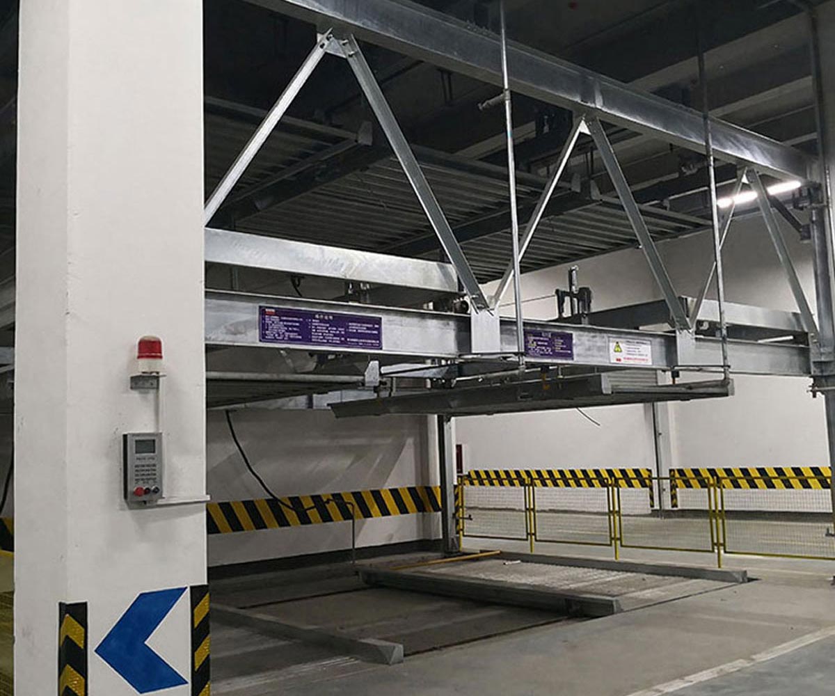 廣漢雙層簡易式立體車庫停車設備二手