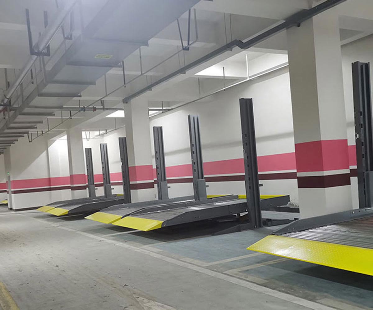 丹寨三層升降橫移式停車設備過規劃
