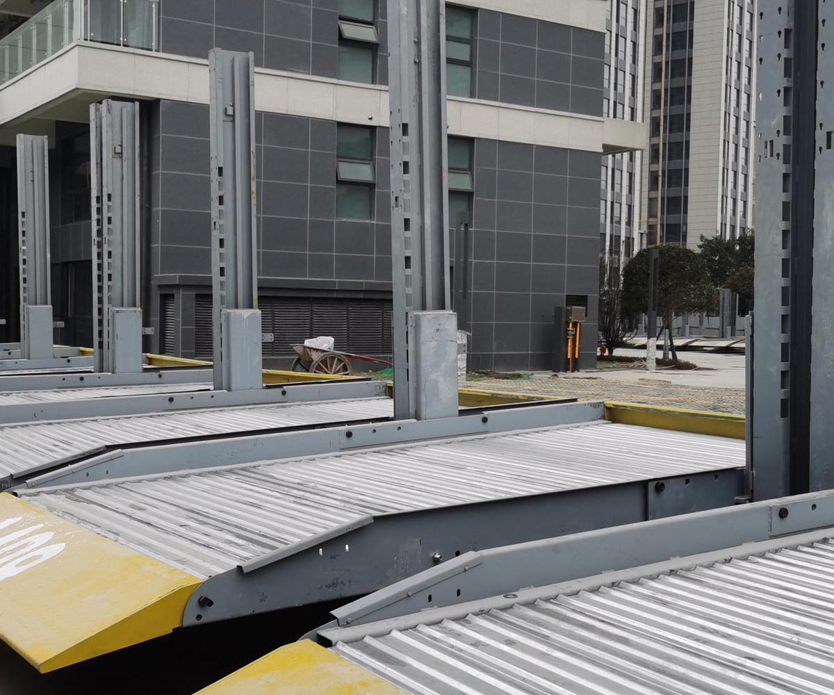 甘洛二層升降橫移機械式停車庫改造