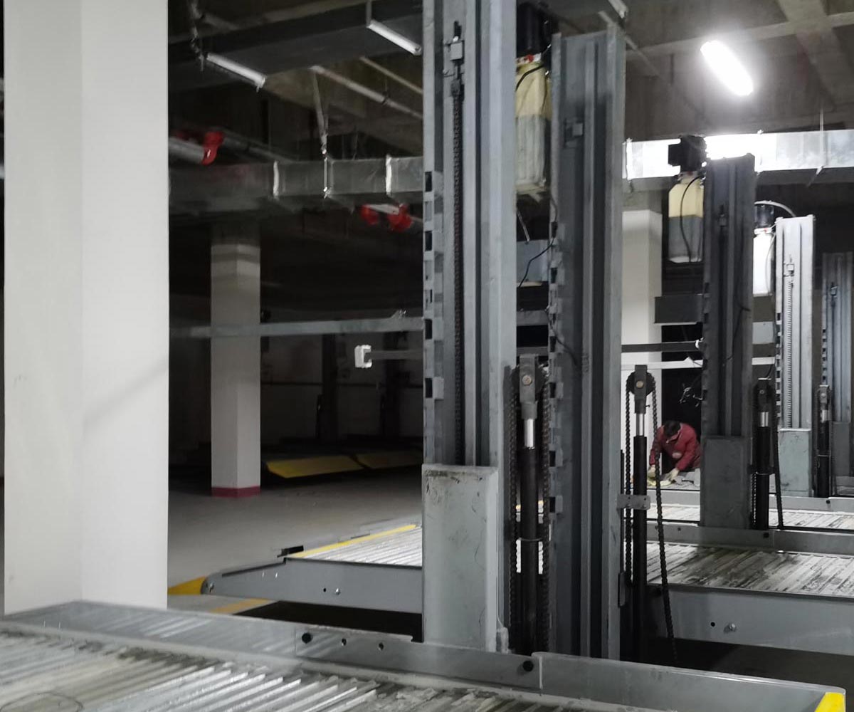 務川2層簡易式機械車庫回購