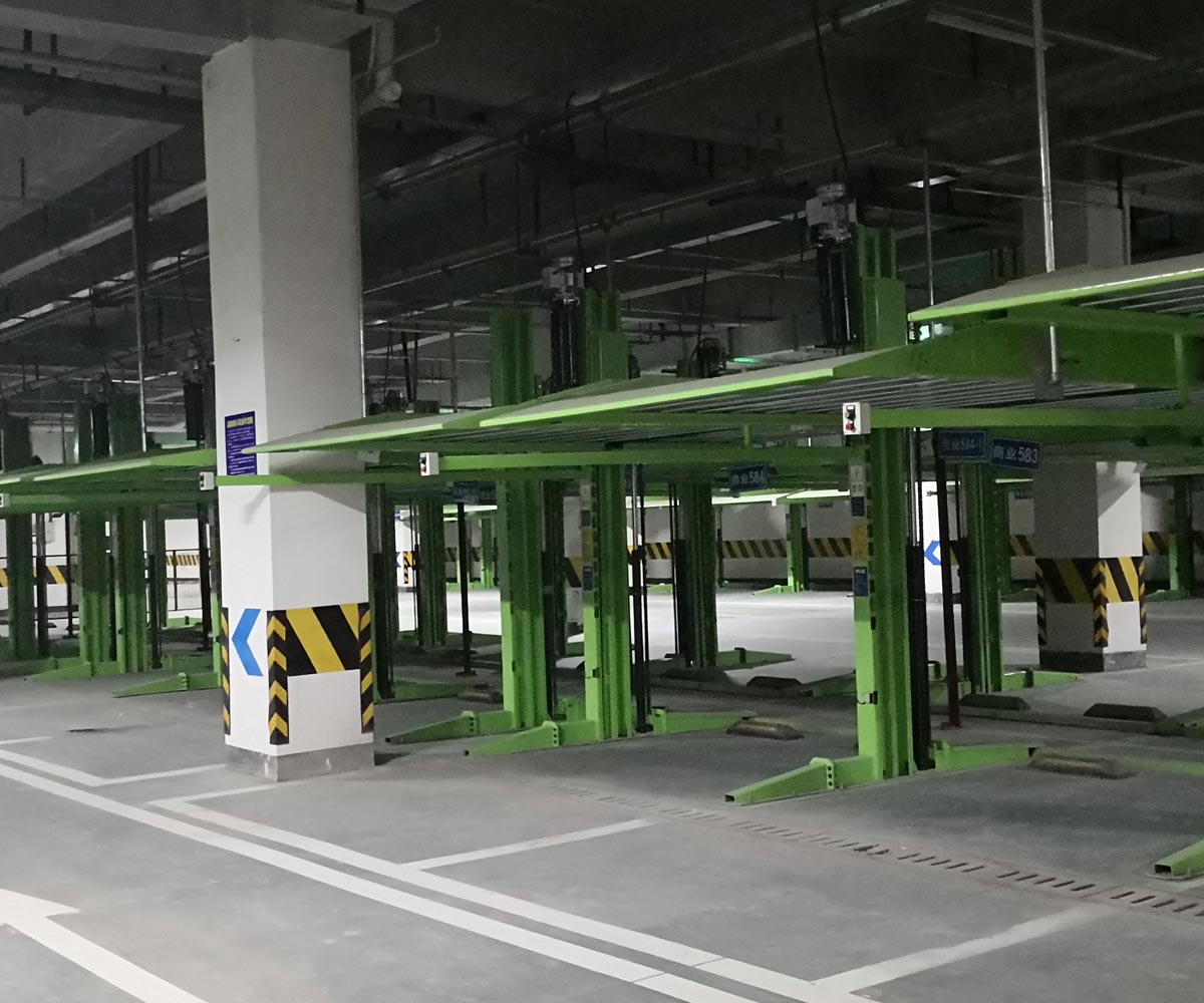 臺江小區雙層簡易類機械式立體車庫