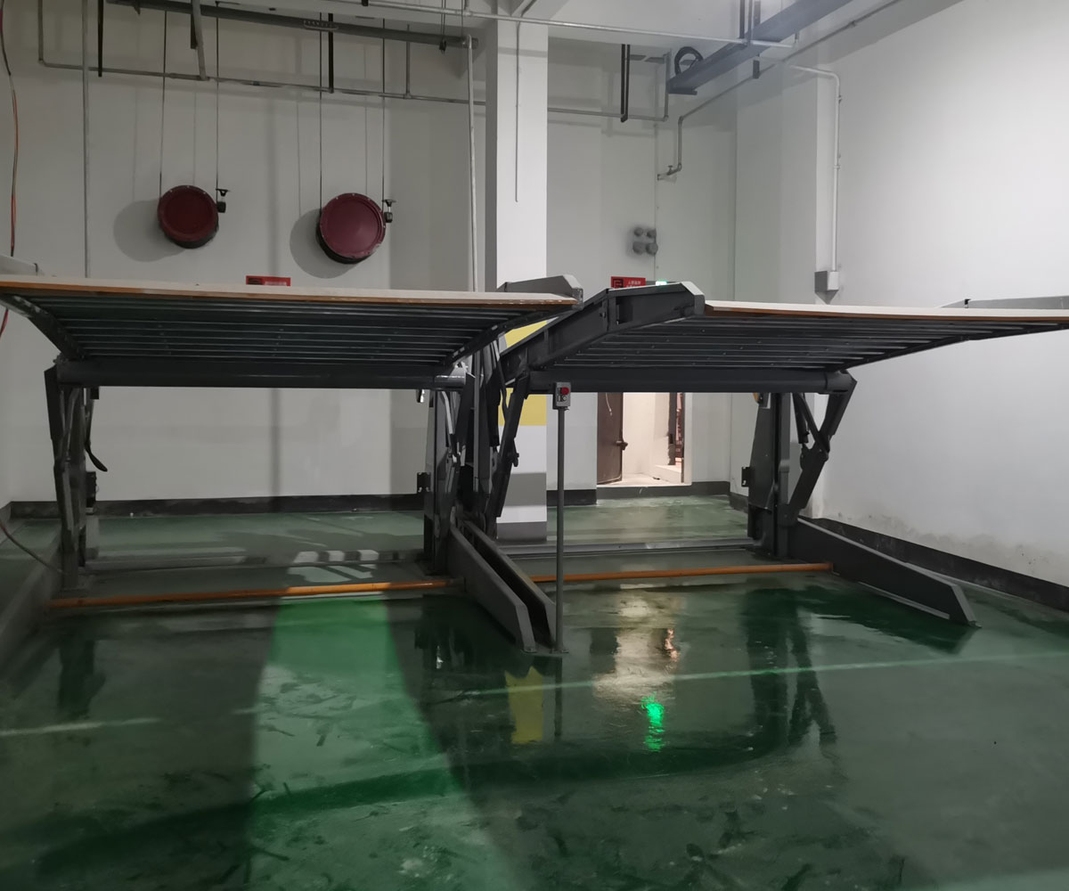 江陽PJS俯仰簡易升降機械式立體車庫設備