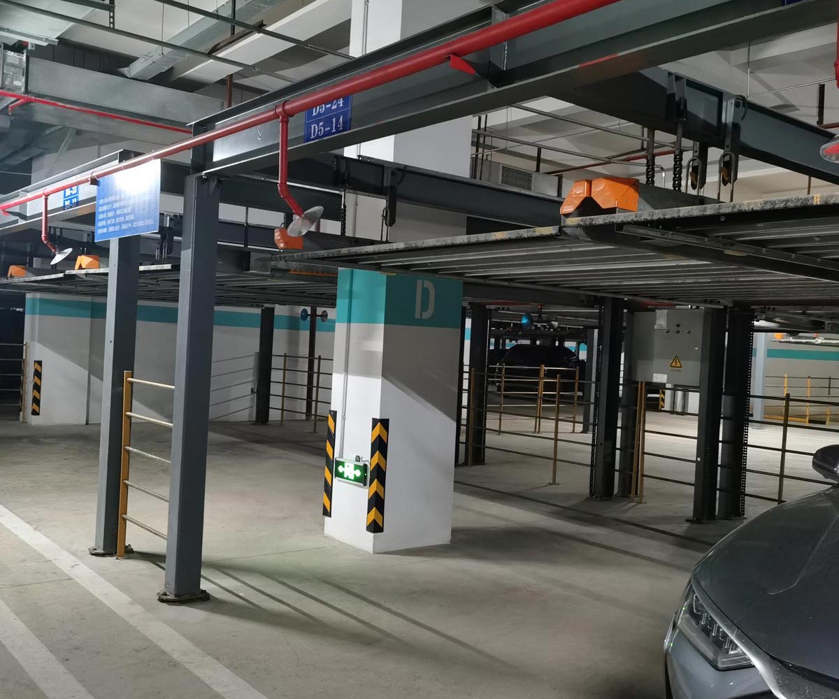 臺江小區兩柱簡易升降類立體停車設備