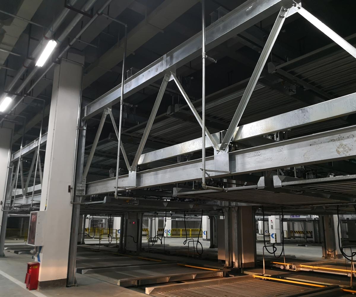 劍河PSH多層升降橫移機械式立體車庫設備